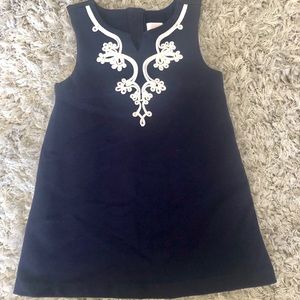 Janie and Jack Short Sleeve Embroidered  Dress